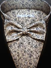 Bow Tie, oil on printed cotton, Flor da Pele series of paintings.