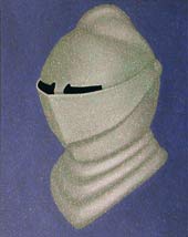 Must Have, Head 1, 2000, oil and synthetic crystals on canvas, 51 x 41 cm.