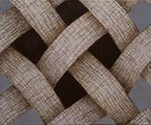 Close-up 07-03a, 2007, acrylic, oil, polyester glitter and marker on canvas, 25.5 x 30.5 cm.