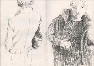 Sketchbook A4-02, 22. Graphite sketch (anti-fashion).